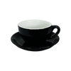 Porcelain Cup With Black Saucer - 13A11203