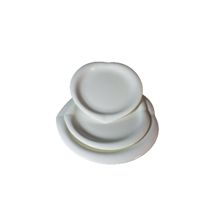Heart Rim Porcelain Plate - 13C02705