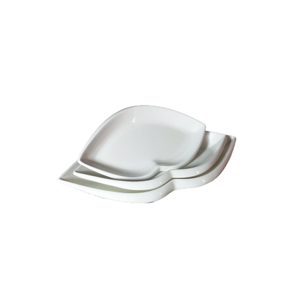 Lip Shape Porcelain Plate - 13C08407