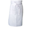 Chef Works White Tapered Apron with Flap - PCTA